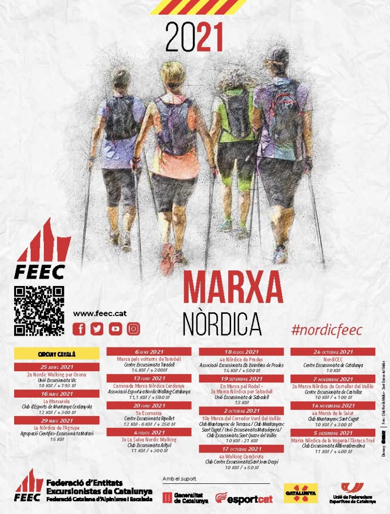 MARXA NÒRDICA  PELS VOLTANTS DE TARADELL - Inscriu-te