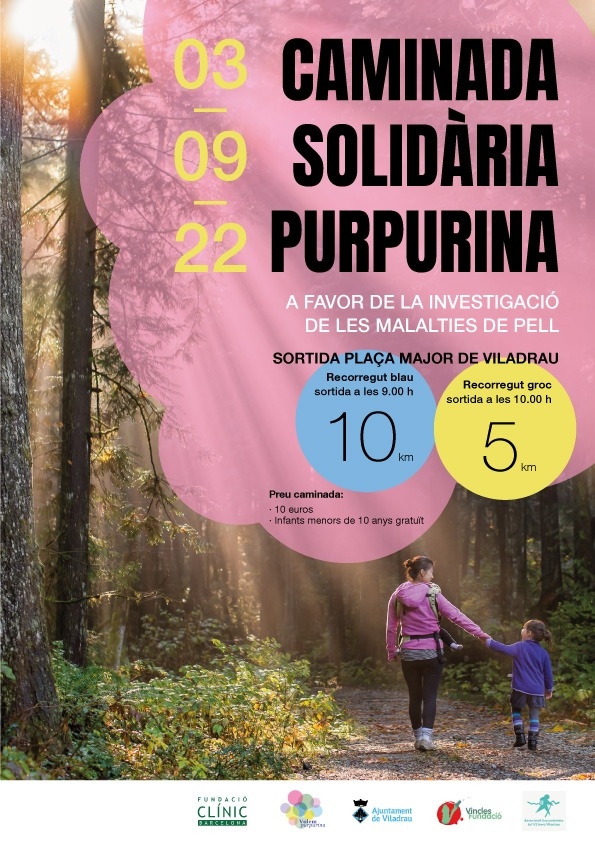 CAMINADA SOLIDÀRIA PURPURINA - VILADRAU - Inscriu-te