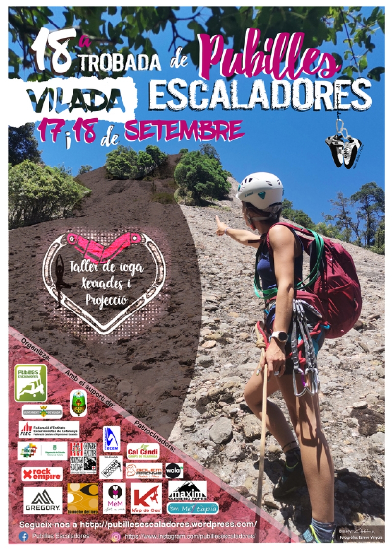 18A TROBADA DE PUBILLES ESCALADORES - Inscriu-te