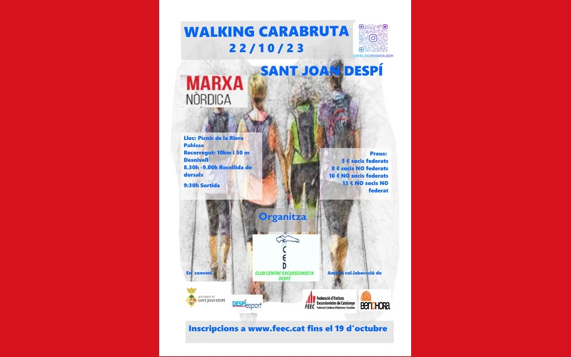 WALKING CARABRUTA - Inscriu-te