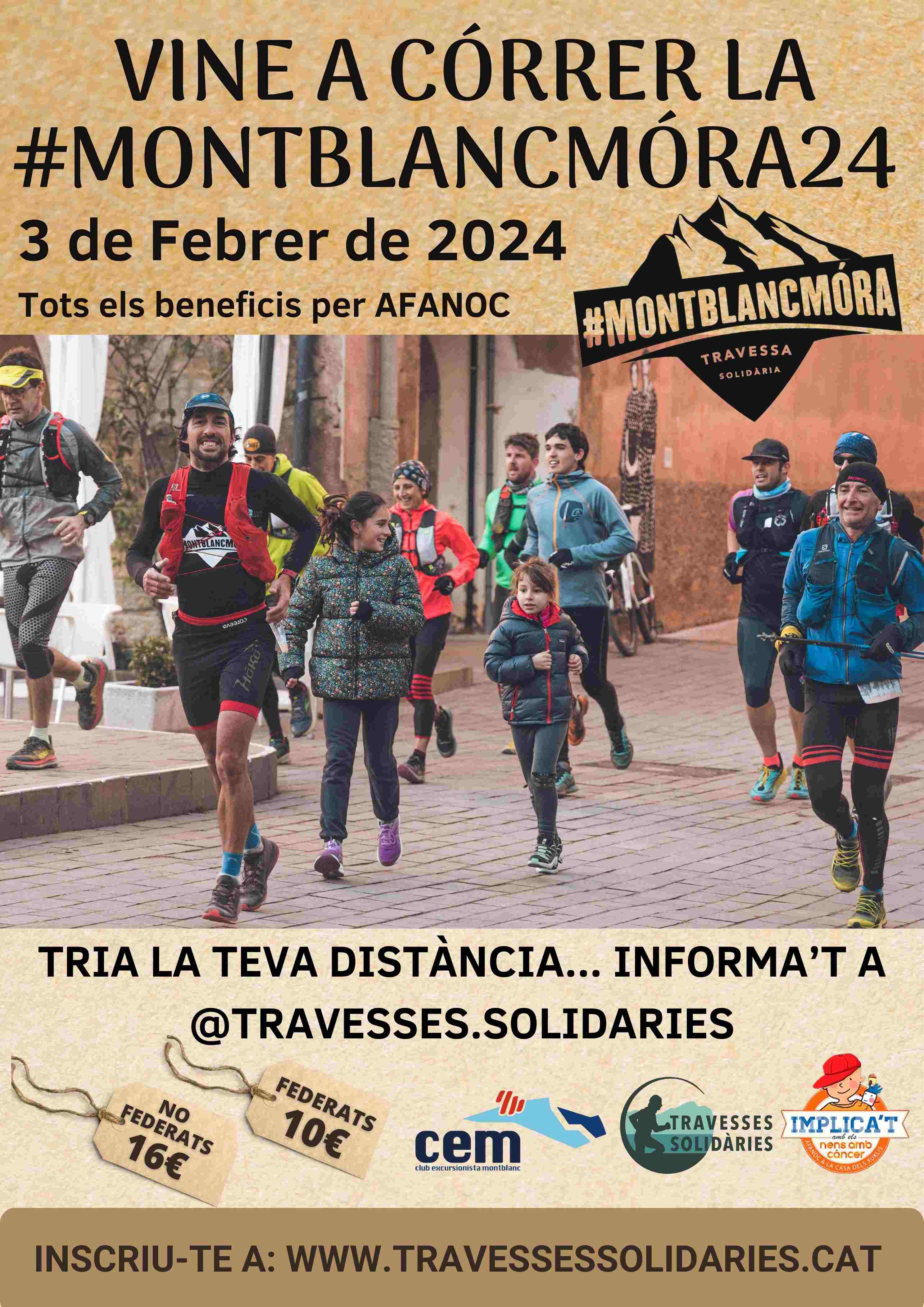 #MONTBLANCMÓRA24 - Inscriu-te