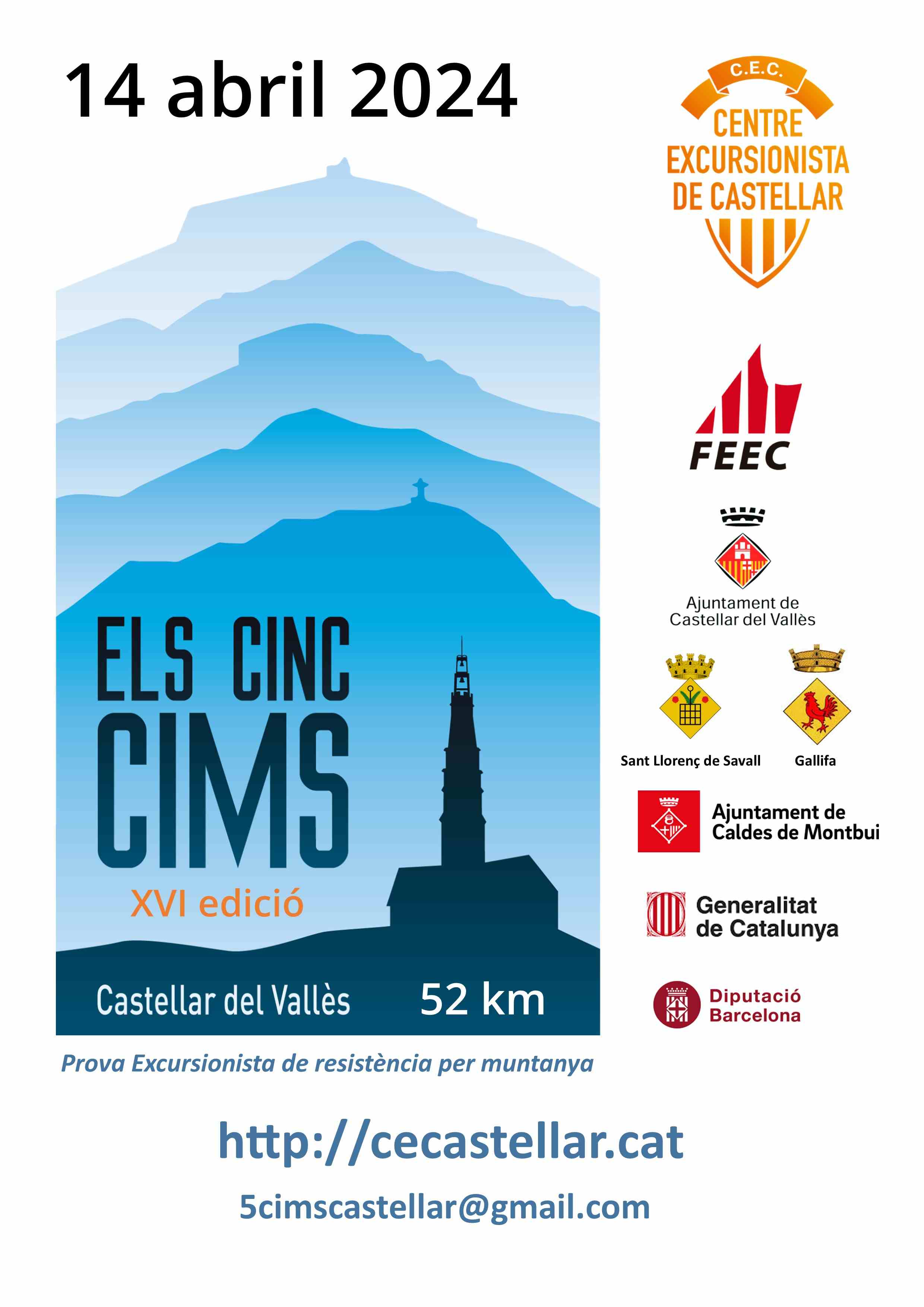 ELS CINC CIMS - Inscriu-te