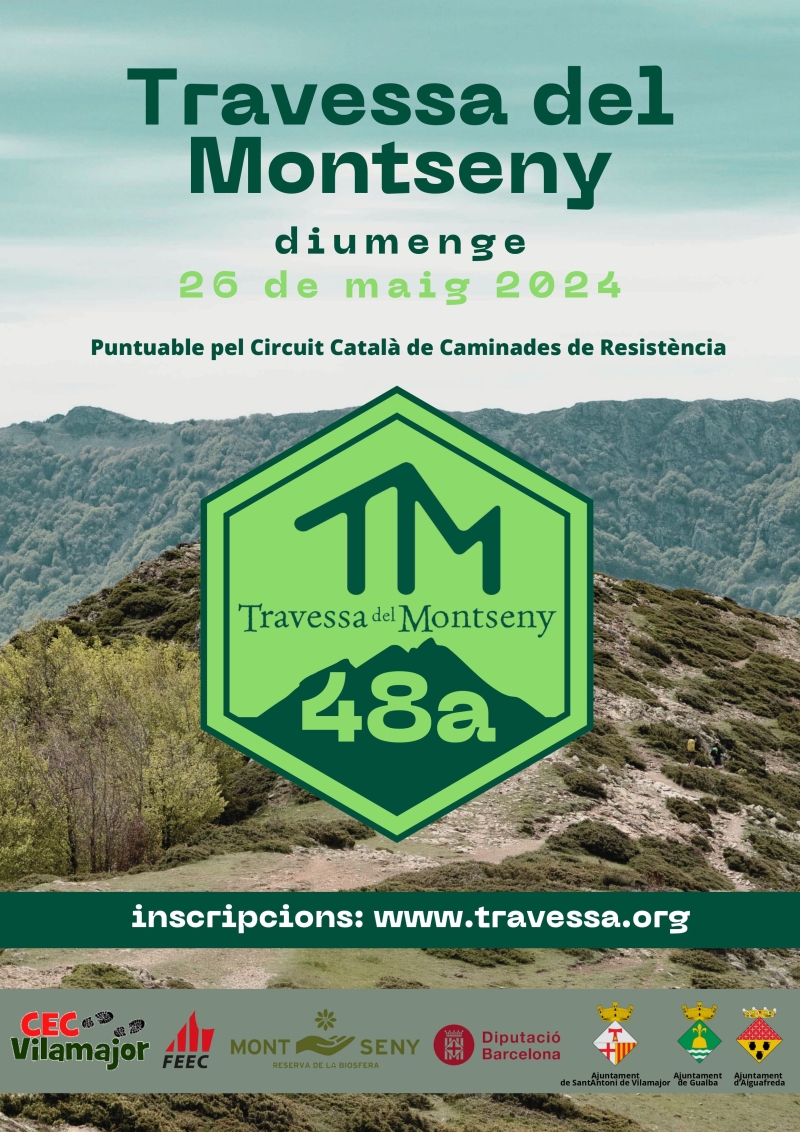 48A TRAVESSA DEL MONTSENY - Inscriu-te