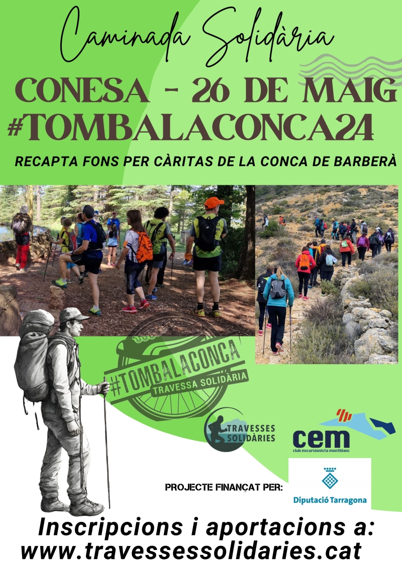 CAMINADA SOLIDÀRIA #TOMBALACONCA24 - Inscriu-te