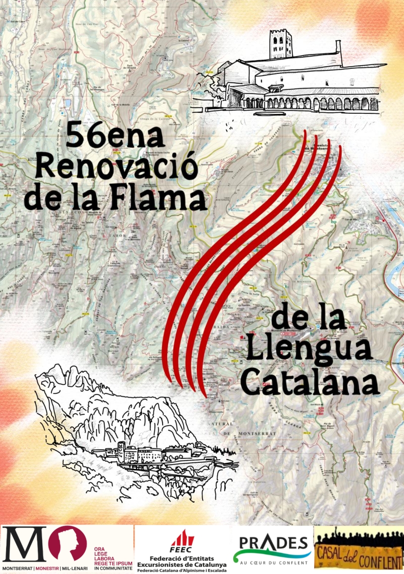 56ENA RENOVACIÓ DE LA FLAMA DE LA LLENGUA CATALANA - Inscriu-te