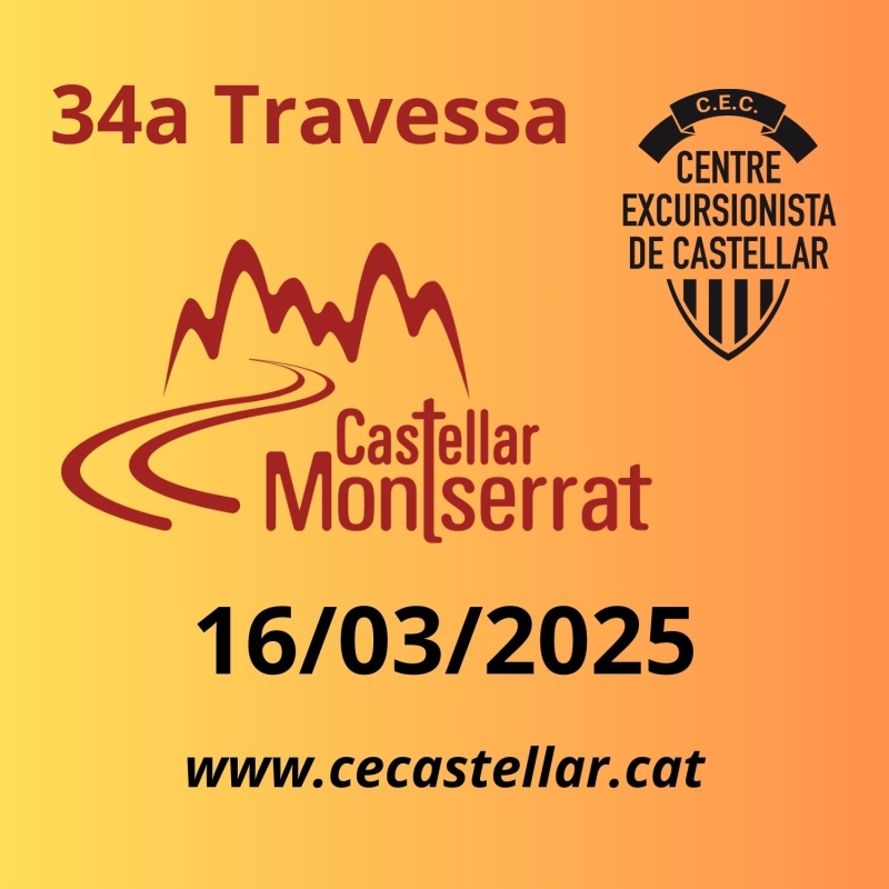 34A TRAVESSA CASTELLAR - MONTSERRAT - Inscriu-te