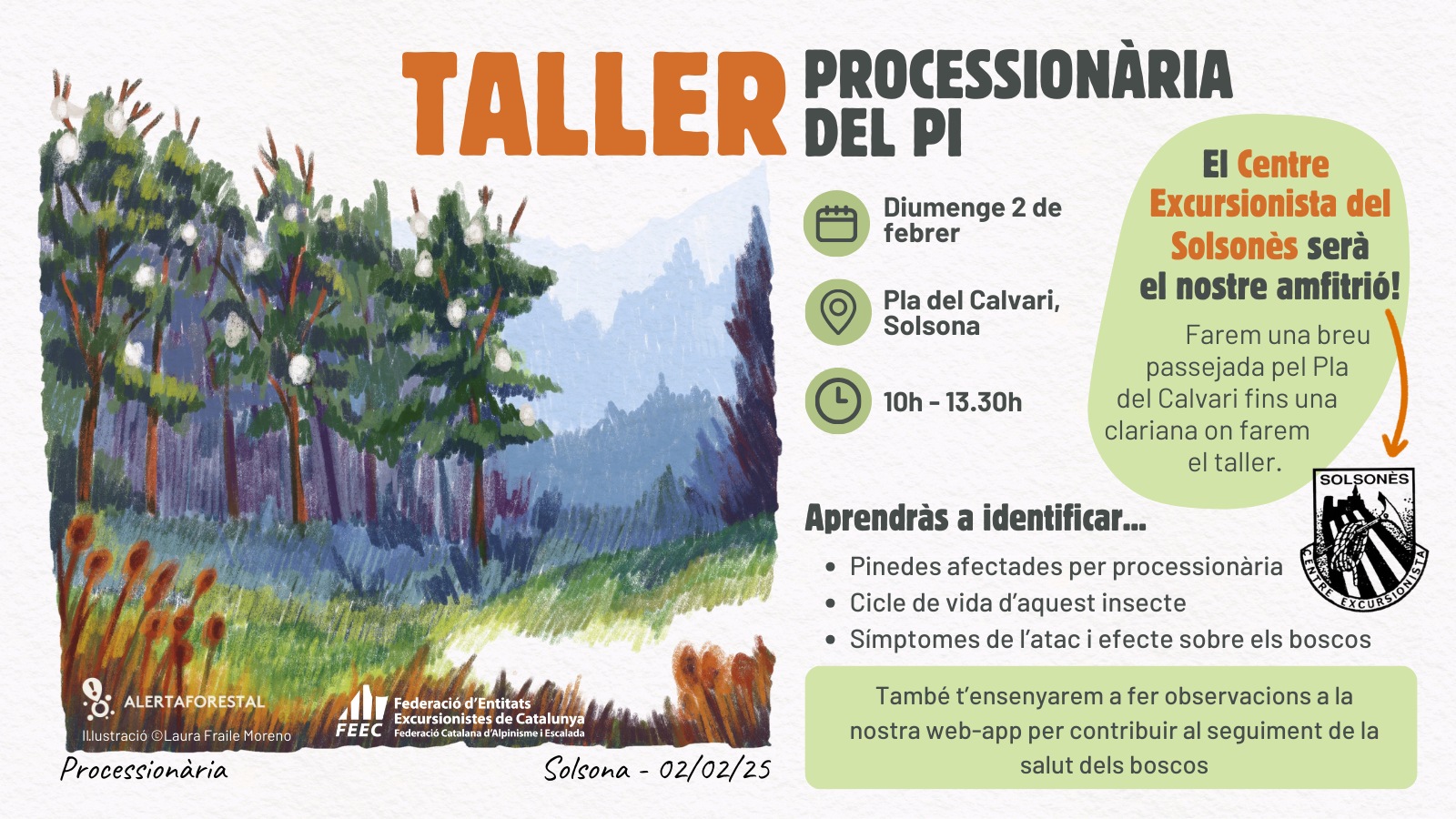 TALLER PROCESSIONÀRIA DEL PI - Inscriu-te