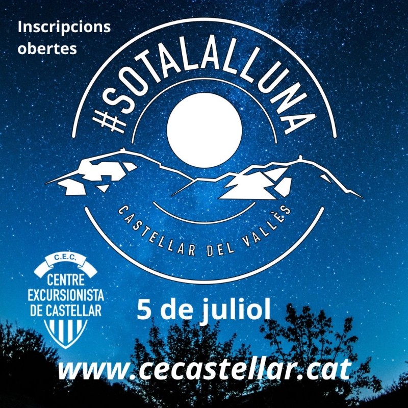 #SOTALALLUNA - CAMINADA POPULAR NOCTURNA - Inscriu-te