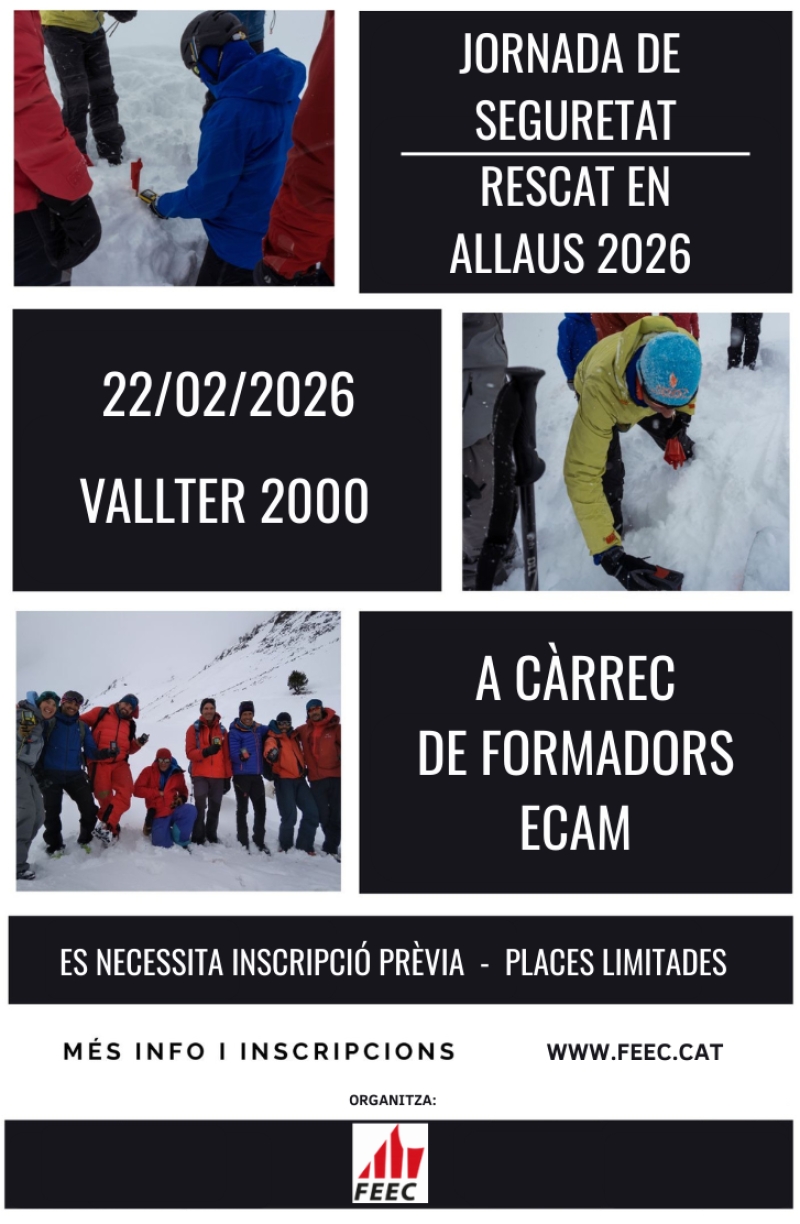 JORNADA DE SEGURETAT - RESCAT EN ALLAUS - Inscriu-te