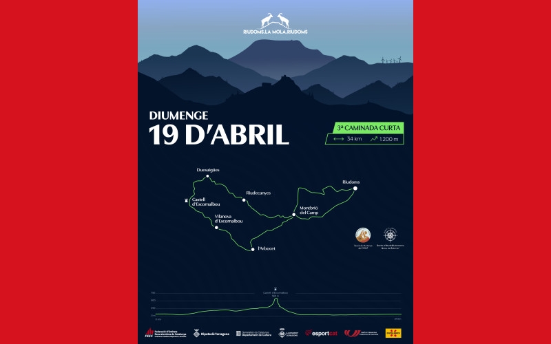 III CAMINADA RIUDOMS CASTELL D'ESCORNALBOU RIUDOMS - Inscriu-te