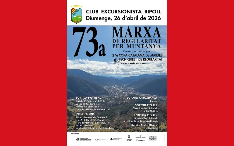 28A MARXA DUFOUR D'ORIENTACIÓ I REGULARITAT - CASTELLVELL DEL CAMP - Inscriu-te