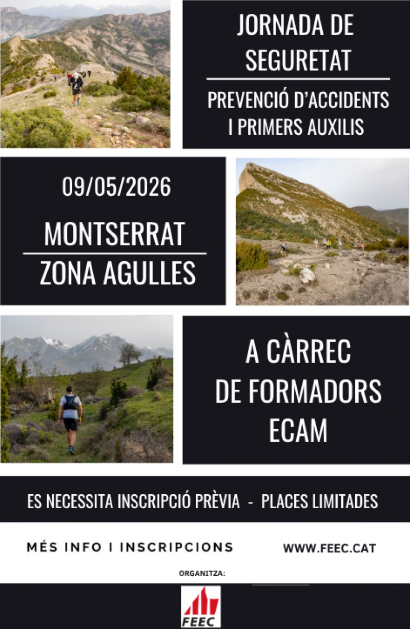 JORNADA DE SEGURETAT - PREVENCIÓ D’ACCIDENTS I PRIMERS AUXILIS - Inscriu-te