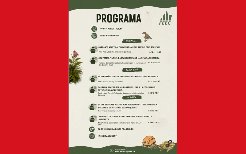ENTRE ROQUES I AIGUA - DESCOBRINT LA NATURA AMAGADA - Inscriu-te