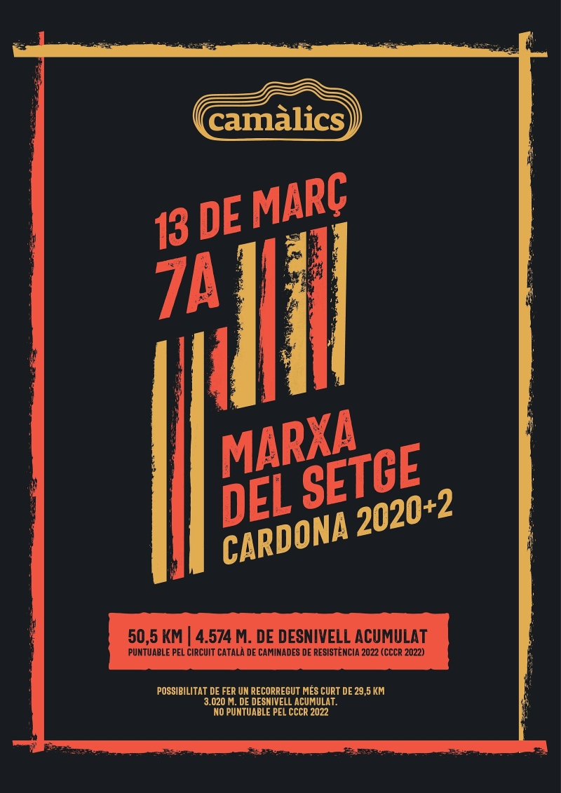 7A MARXA DEL SETGE DE CARDONA - Inscriu-te 7A MARXA DEL SETGE DE CARDONA - Inscriu-te