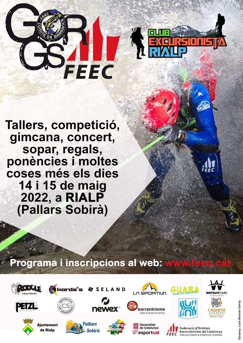 16A TROBADA INTERNACIONAL DE BARRANQUISME – GORGS RIALP 2022 - Inscriu-te 16A TROBADA INTERNACIONAL DE BARRANQUISME – GORGS RIALP 2022 - Inscriu-te