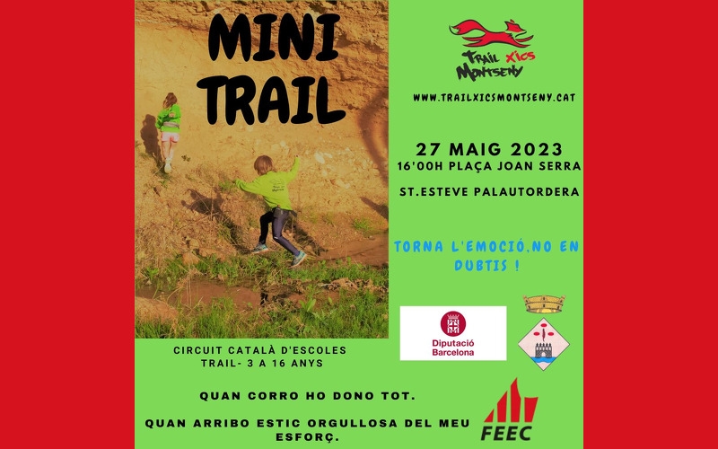 MINI TRAIL 2023 - Inscriu-te MINI TRAIL 2023 - Inscriu-te