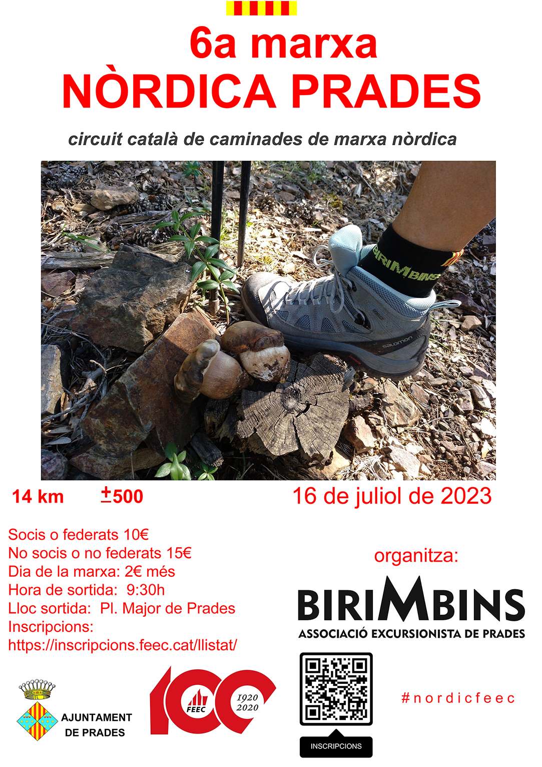 6A MARXA NÒRDICA PRADES - Inscriu-te 6A MARXA NÒRDICA PRADES - Inscriu-te