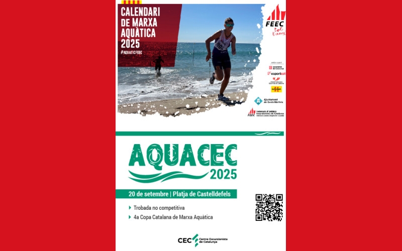 6A AQUACEC - 4A COPA CATALANA DE MARXA AQUÀTICA - Inscriu-te 6A AQUACEC - 4A COPA CATALANA DE MARXA AQUÀTICA - Inscriu-te